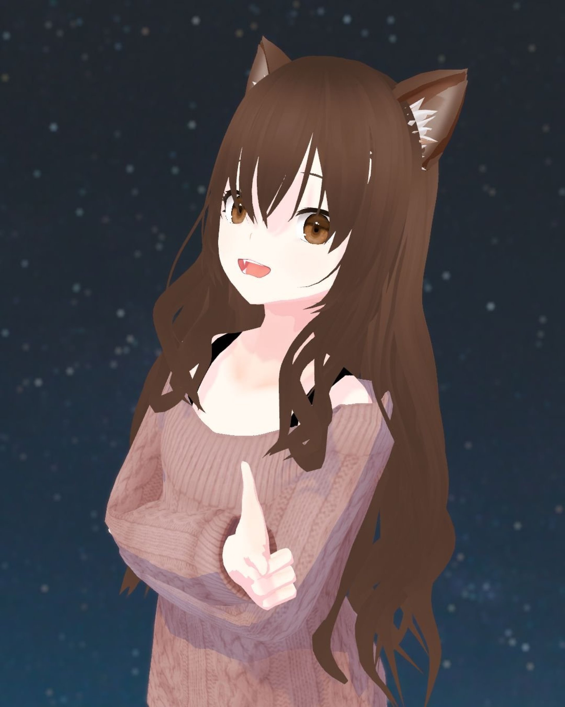 “If I'm not sure, I'll say so, nya...!"