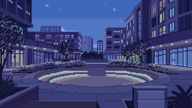 Somewhere inside city (Night)